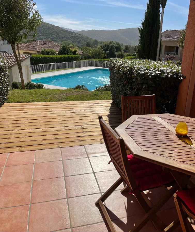 T2 Pour 4 Pers, Charmante Residence Avec Piscine Oletta  Bagian luar foto